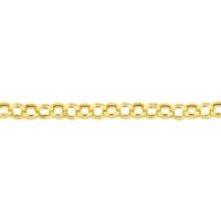 14к жолто злато 7,25 Холова нараквица на Роло - Унисекс