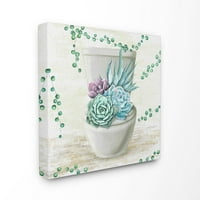 Sumpell Industries Succulent Bouquet Baly Saftion Sainting Canvas wallидна уметност од Ziwei li